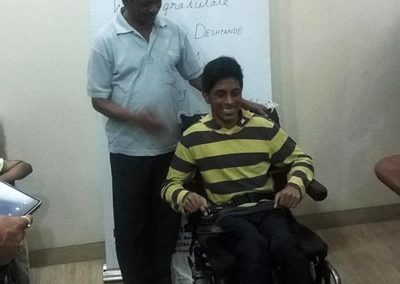 community, wheel chair for handicaped